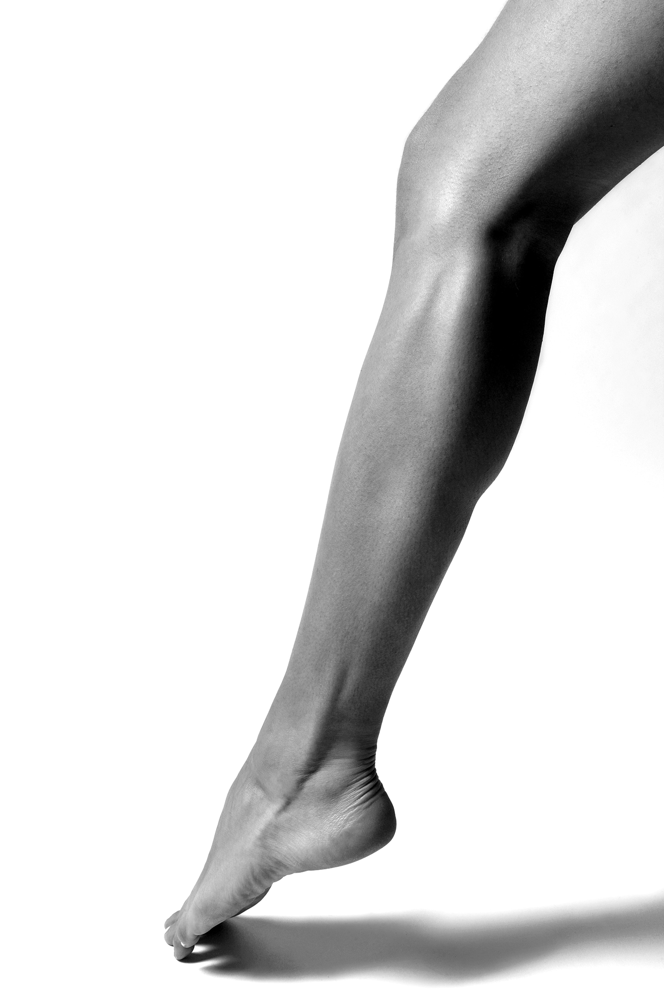 Bild som föreställer ben och fot