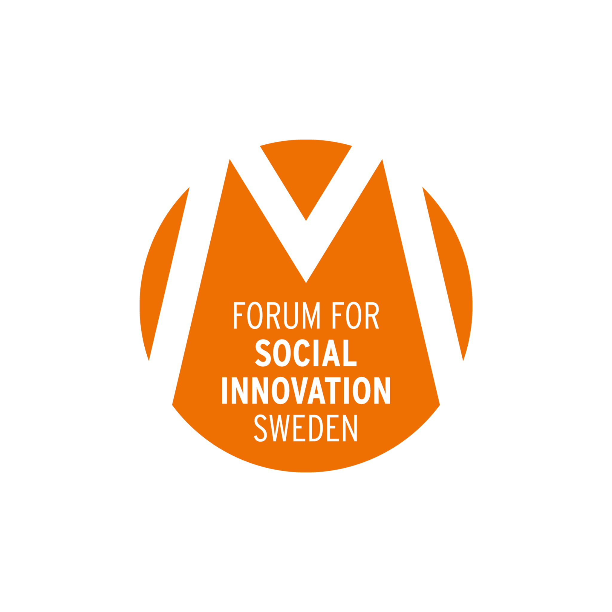 Orange logo for Forum for Social Innovation Sweden